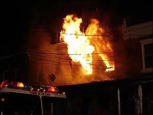 66 South 24th Street fire, December 23, 2006