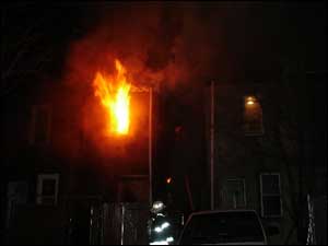 66 South 24th Street fire, December 23, 2006
