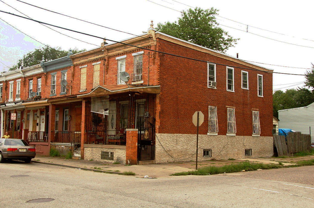 Northeast Corner of South 24th & Mickle Street, August 9, 2011