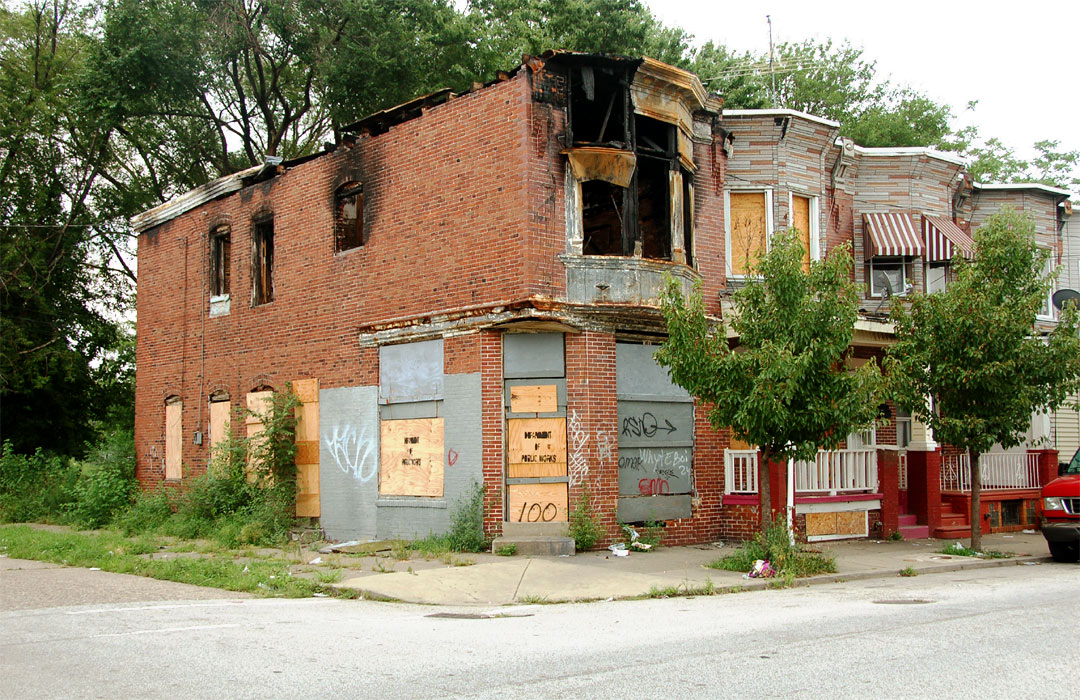Southeast Corner of South 24th & Mickle Street, August 9, 2011