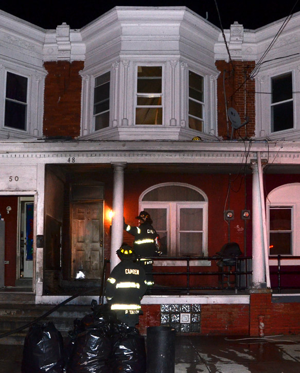 48 North 25th Street, December 29, 2011, intentionally set fire