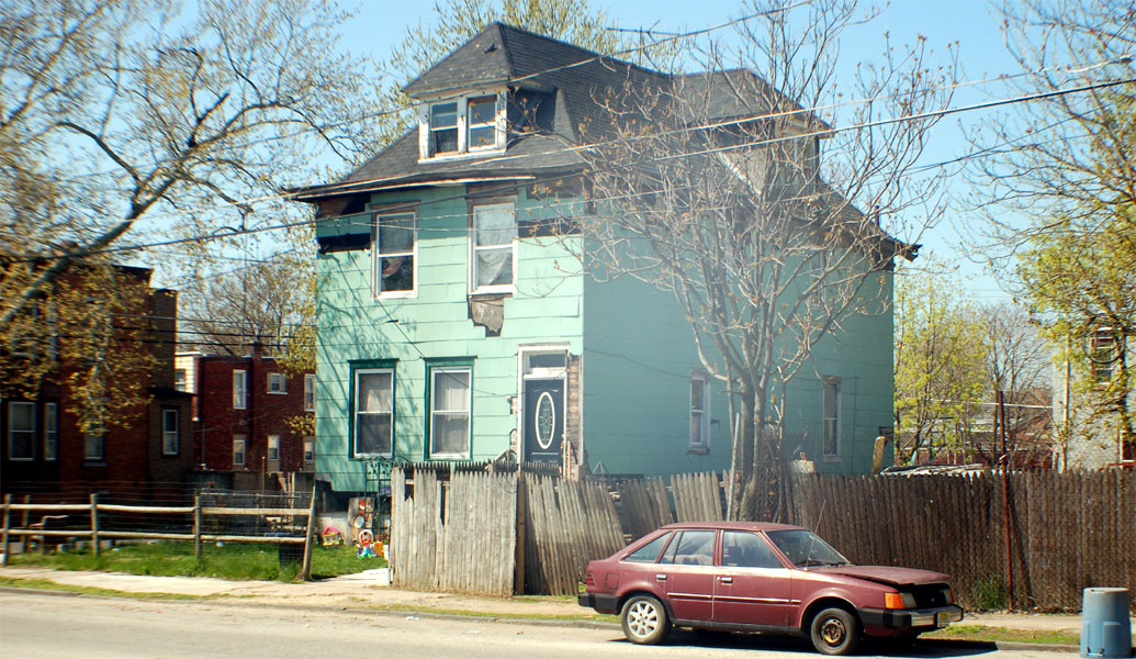 101 North 25th Street, April 24, 2009, scheduled for demolition March 2012