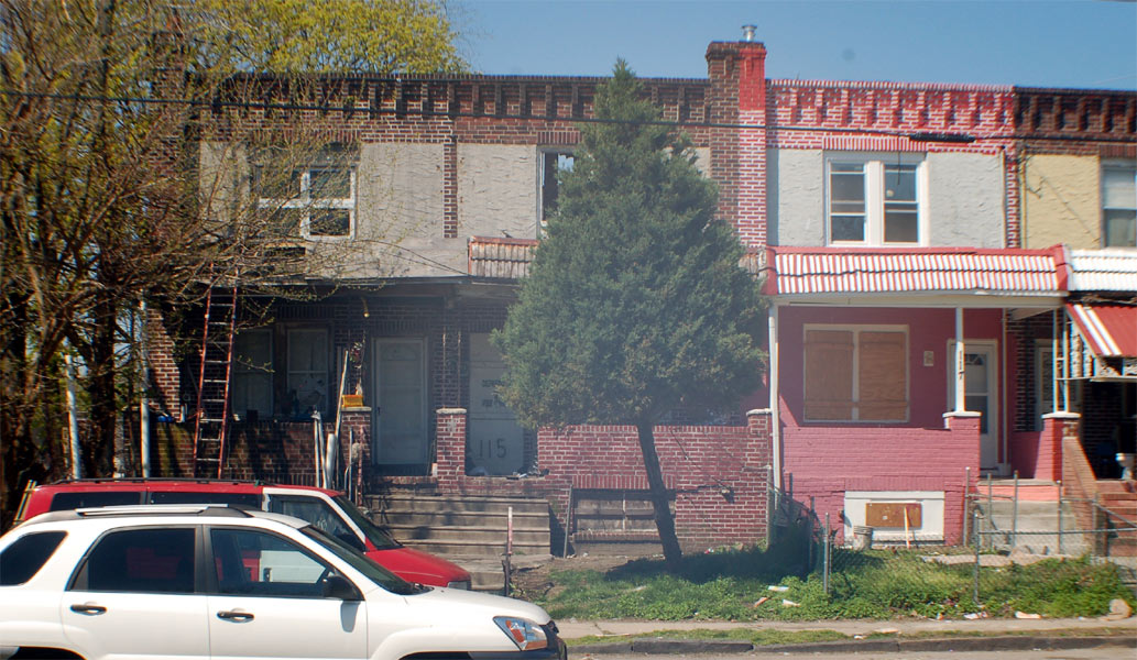 113–117 North 25th Street, April 24, 2009