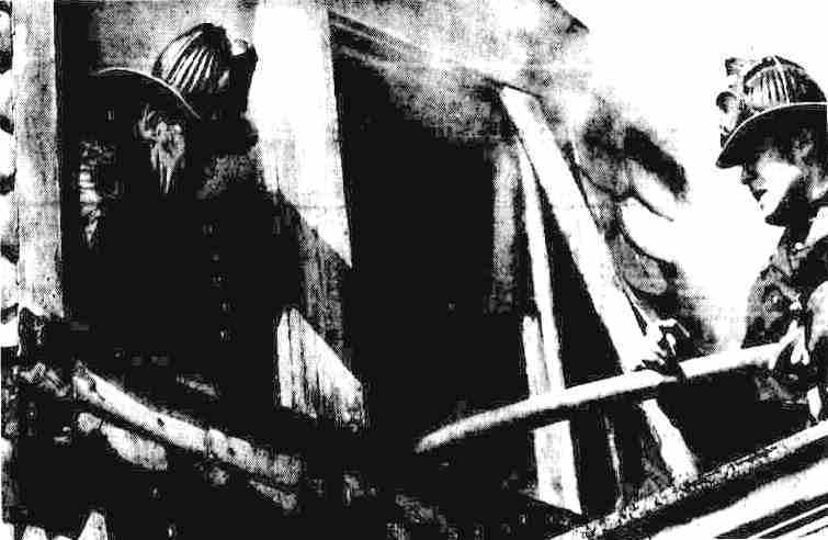 1108 North 25th Street, 1972, Mrs. Sue Longano rescued from fire