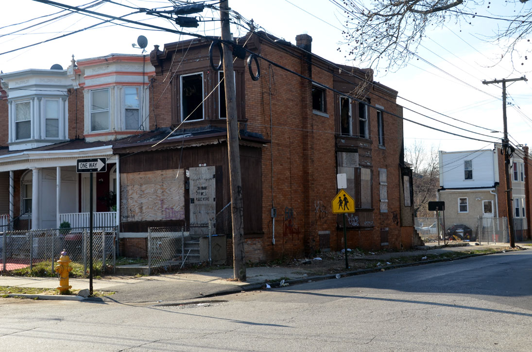 Southwest Corner of North 25th Street and High Street, December 31, 2011