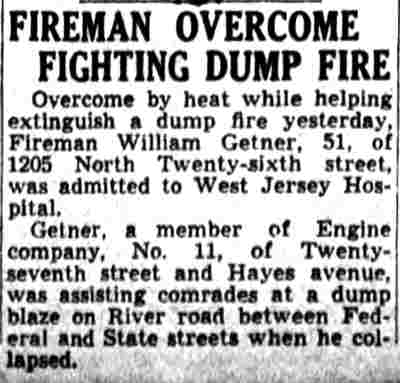 1205 North 26th Street — William Getner, Camden Fire Department