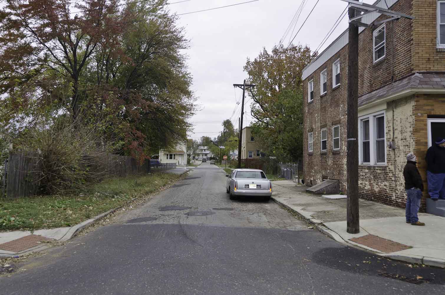 Pierce Avenue north of North 26th Street, November 2012