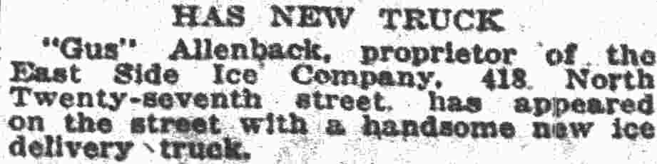 418 North 27th Street, Camden Post-Telegraph, September 17, 1923