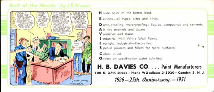 700 North 27th Street, H. B. Davies Paint Company, 1940s–1950s