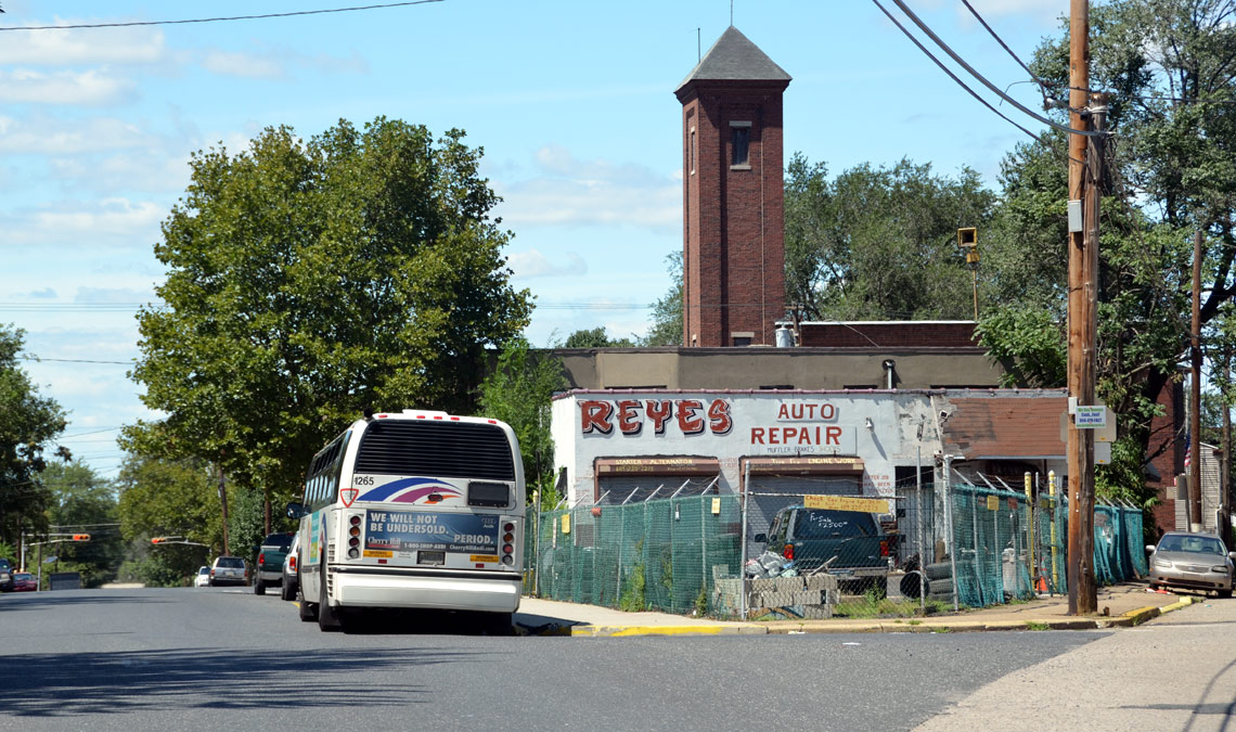 Intersection of North 26th Street, Garfield Avenue and North 27th Street, August 22, 2011