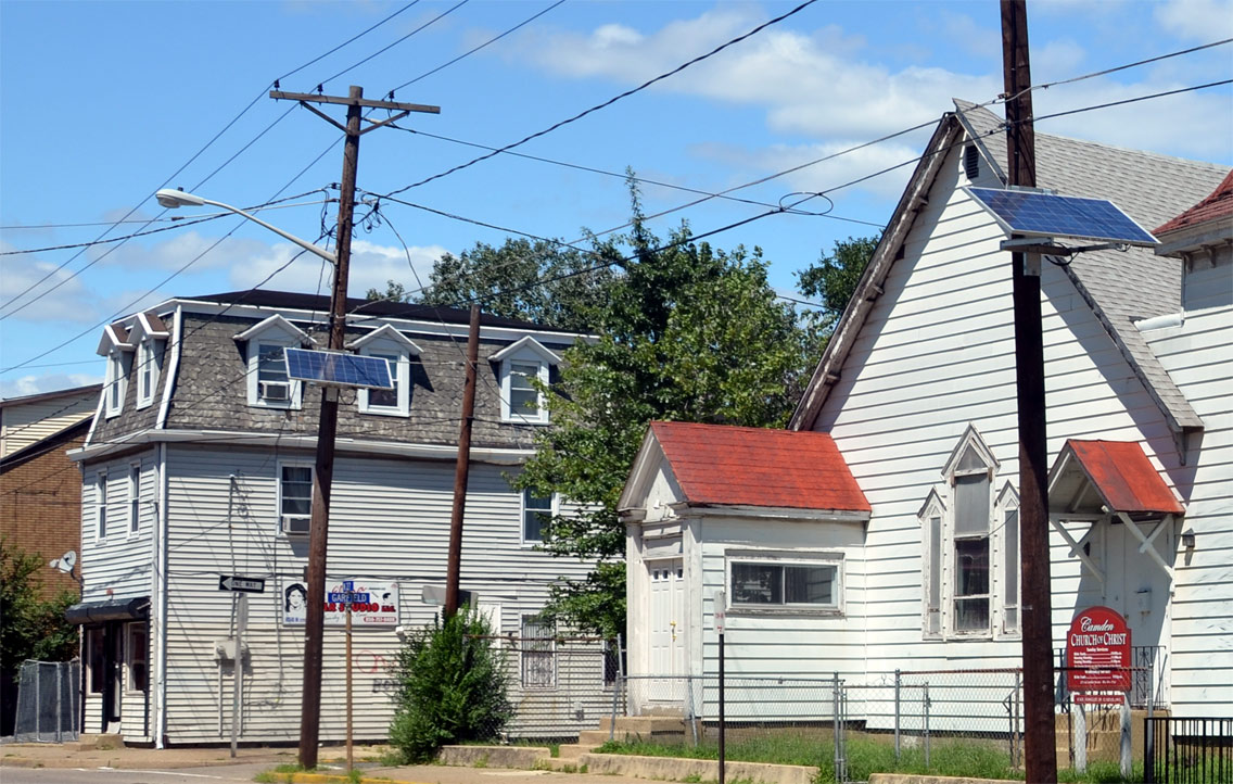 Intersection of Garfield Avenue and North 27th Street, August 22, 2011