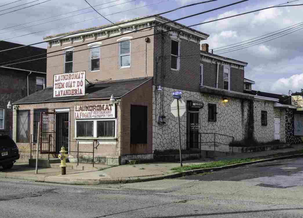 Northwest corner of Saunders Street and North 27th Street, July 24, 2013