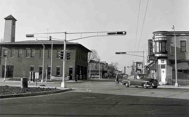 The unit block of North 27th Street, 1956
