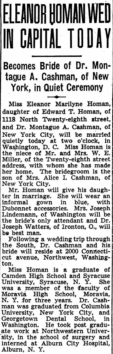 Additional coverage, Camden Courier-Post, February 26, 1938