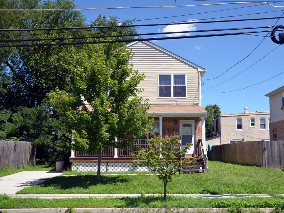 1206 North 28th Street, new construction early 2000s, August 22, 2011