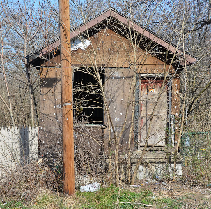 1348 North 29th Street, scheduled for demolition, March 14, 2012