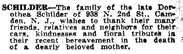 938 North 2nd Street, February 25, 1938