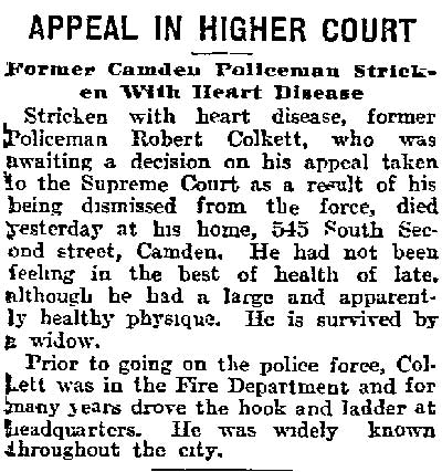 545 South 2nd Street, Philadelphia Inquirer, April 30, 1911