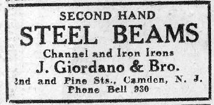 723 South 2nd Street, Giordano, March 12, 1930