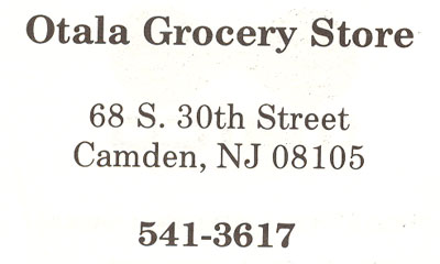 68 South 30th Street — Otala Grocery Store, 1991