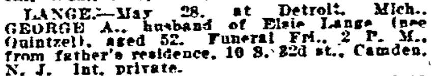 10 South 32nd Street, Philadelphia Inquirer, May 31, 1922