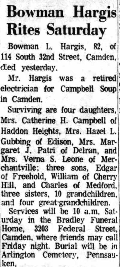 114 South 32nd Street, Camden Courier-Post, April 19, 1972