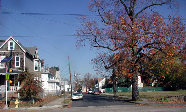 Unit Block of North 33rd Street, view 2, November 2005