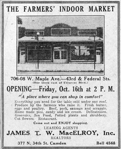 377 North 34th Street — James T.W. MacElroy, Camden Courier-Post October 15, 1931