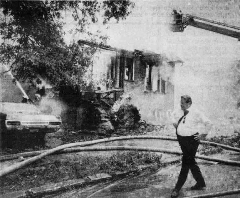 114 and 116 North 34th Street — Roles Court Apartments fire, June 20, 1987