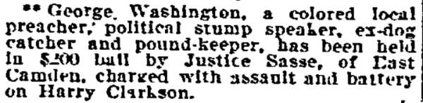 122 North 34th Street — Harry Clarkson, Philadelphia Inquirer April 28, 1906