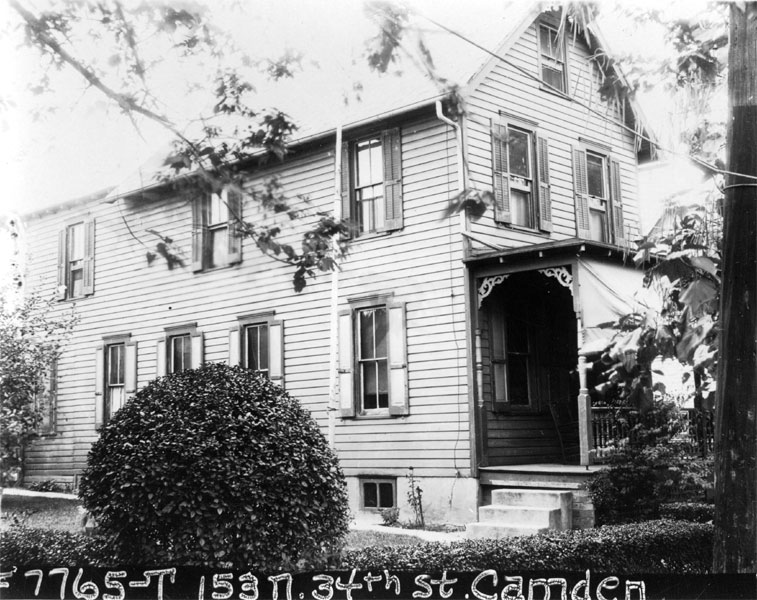 153 North 34th Street — about 1928