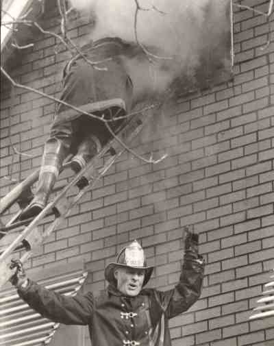 Chester Gedrich of the Camden Fire Department, January 18, 1974