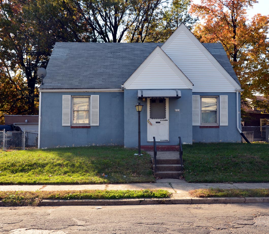 629 North 35th Street, photograph November 1, 2011