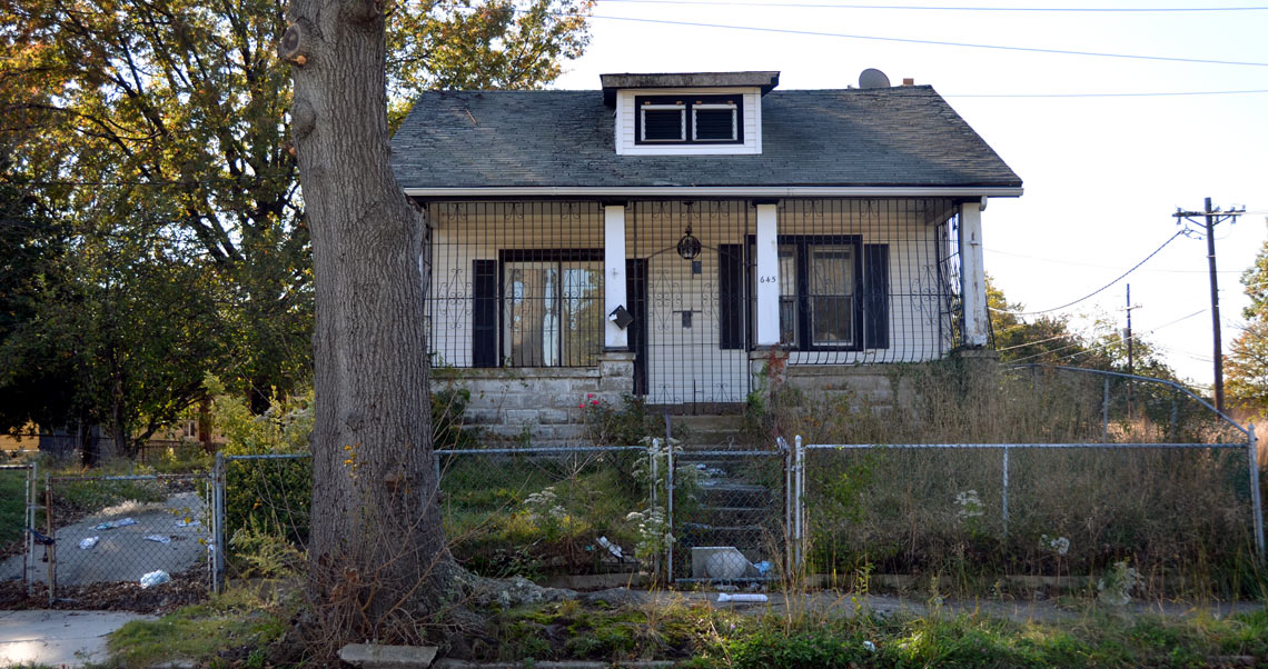 645 North 35th Street, photograph November 1, 2011