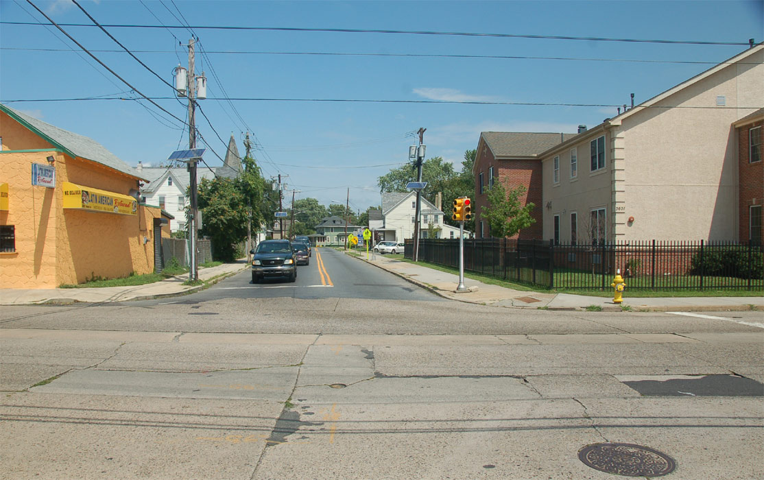 North 36th Street as seen from Federal Street, August 6, 2011, photo 2