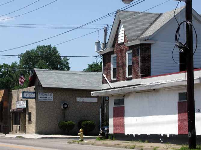 North 36th Street and Federal Street, July 2003
