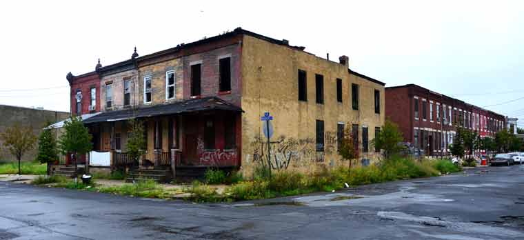 Northeast Corner of South 3rd Street and Beckett Street, September 8, 2011