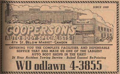 Cooperson's / Cooperson Brothers advertisement