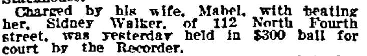 112 North Fourth Street clipping