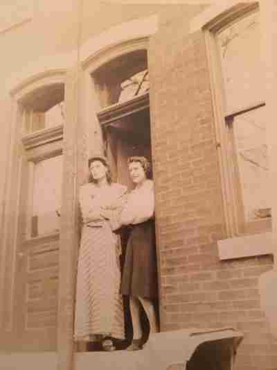 Elizabeth L. Wilde and Sister Florence Flossy C. Dooley, about 1940