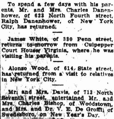 623 North Fourth Street clipping