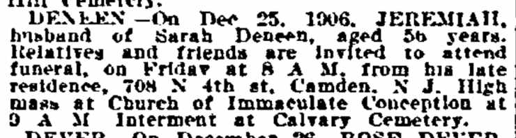 708 North Fourth Street clipping