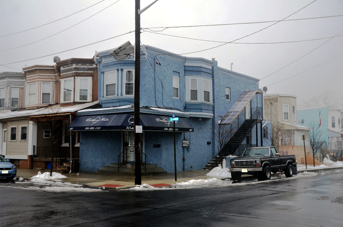 Southwest Corner of Erie Street & North 4th Street, January 23, 2012