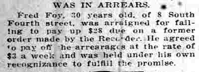 8 South Fourth Street clipping