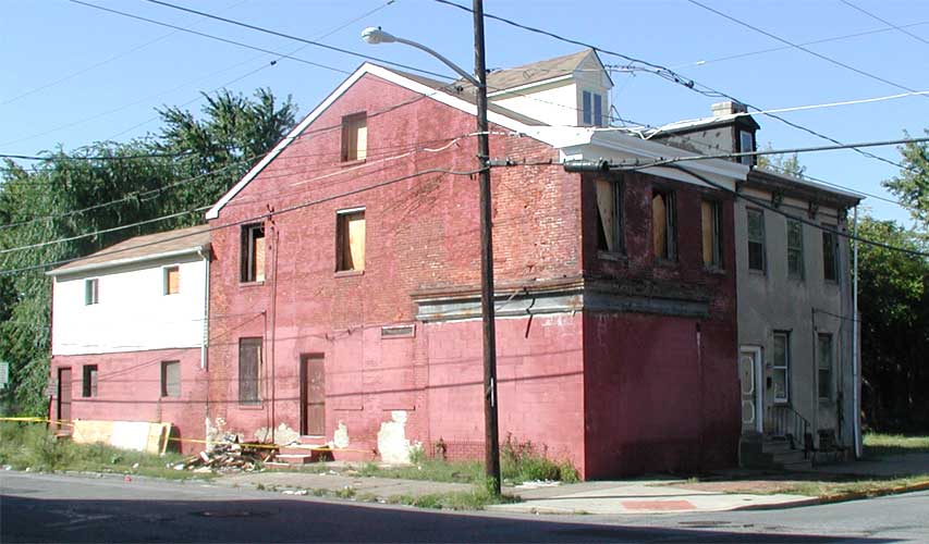 336 Stevens Street adjacent to 301 South 4th Street — October 1, 2005