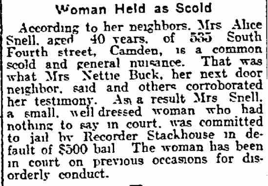535 South Fourth Street clipping