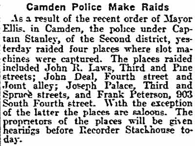 903 South Fourth Street clipping