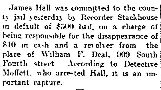 909 South Fourth Street clipping
