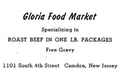 Gloria Food Market advertisement