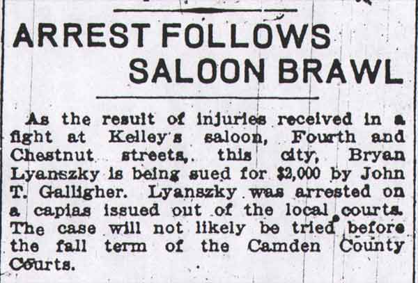 South Fourth Street clipping